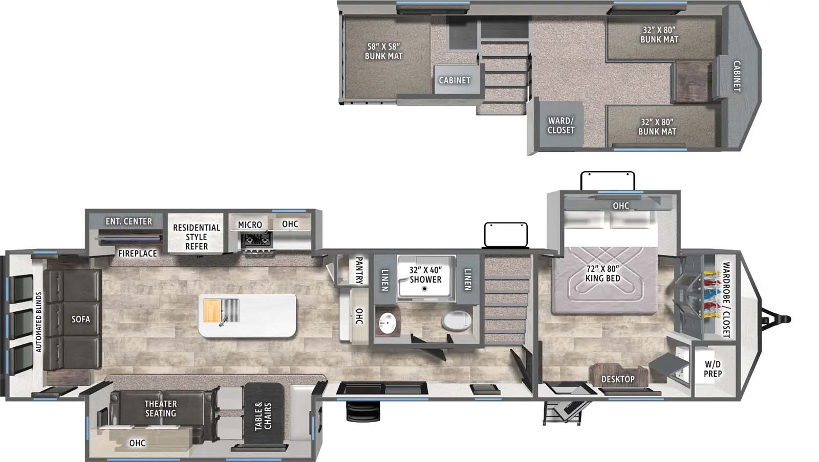 401RLFT Floorplan Image