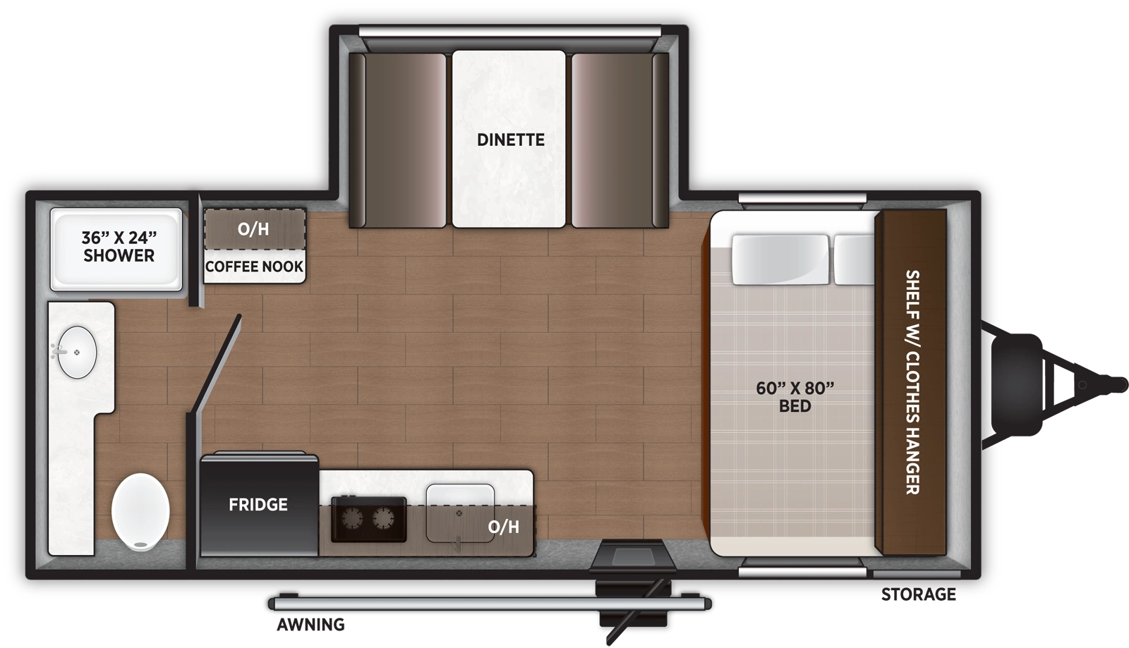 Airelume 172 Floorplan